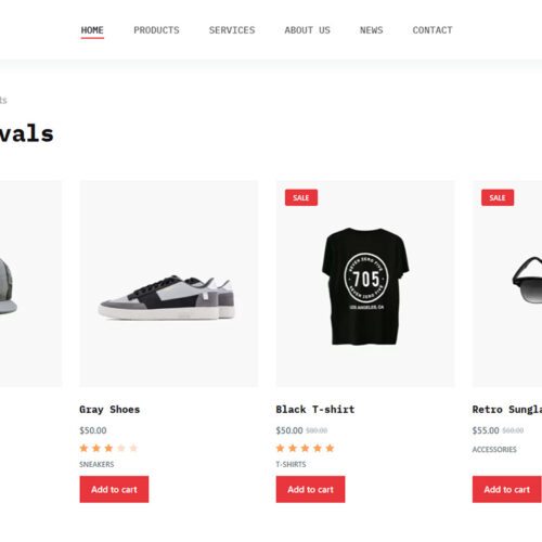 mobile-optimized business website built with WordPress for fast setup