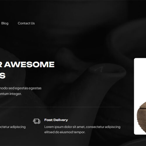 Prebuilt WordPress layout for business services website with mobile responsive structure and user-centric navigation