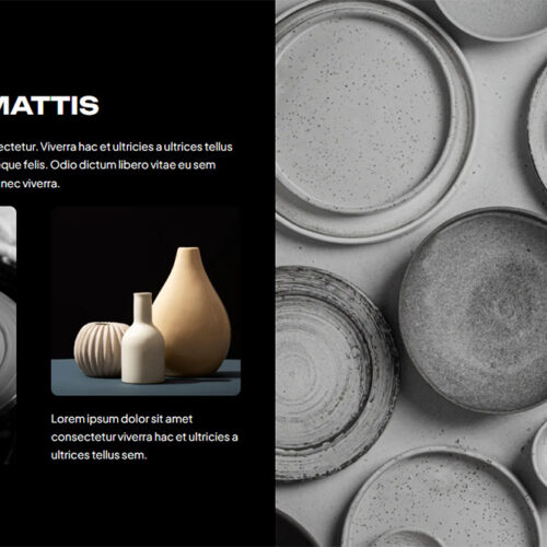 Promotional banner from a pottery e-commerce WordPress site, highlighting seasonal offers with a clean design and fast-loading layout.