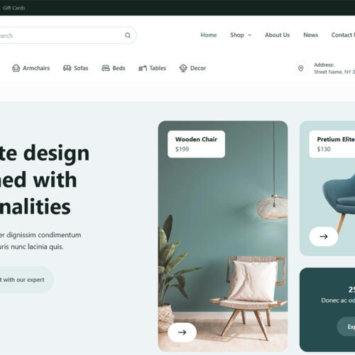 Responsive design on mobile view — fast-loading e-shop tailored for small and medium stores