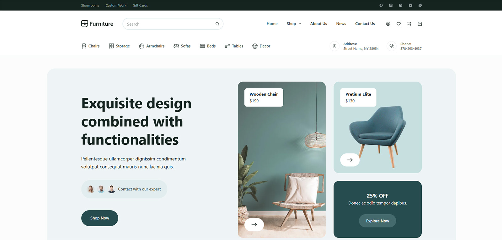 Responsive design on mobile view — fast-loading e-shop tailored for small and medium stores