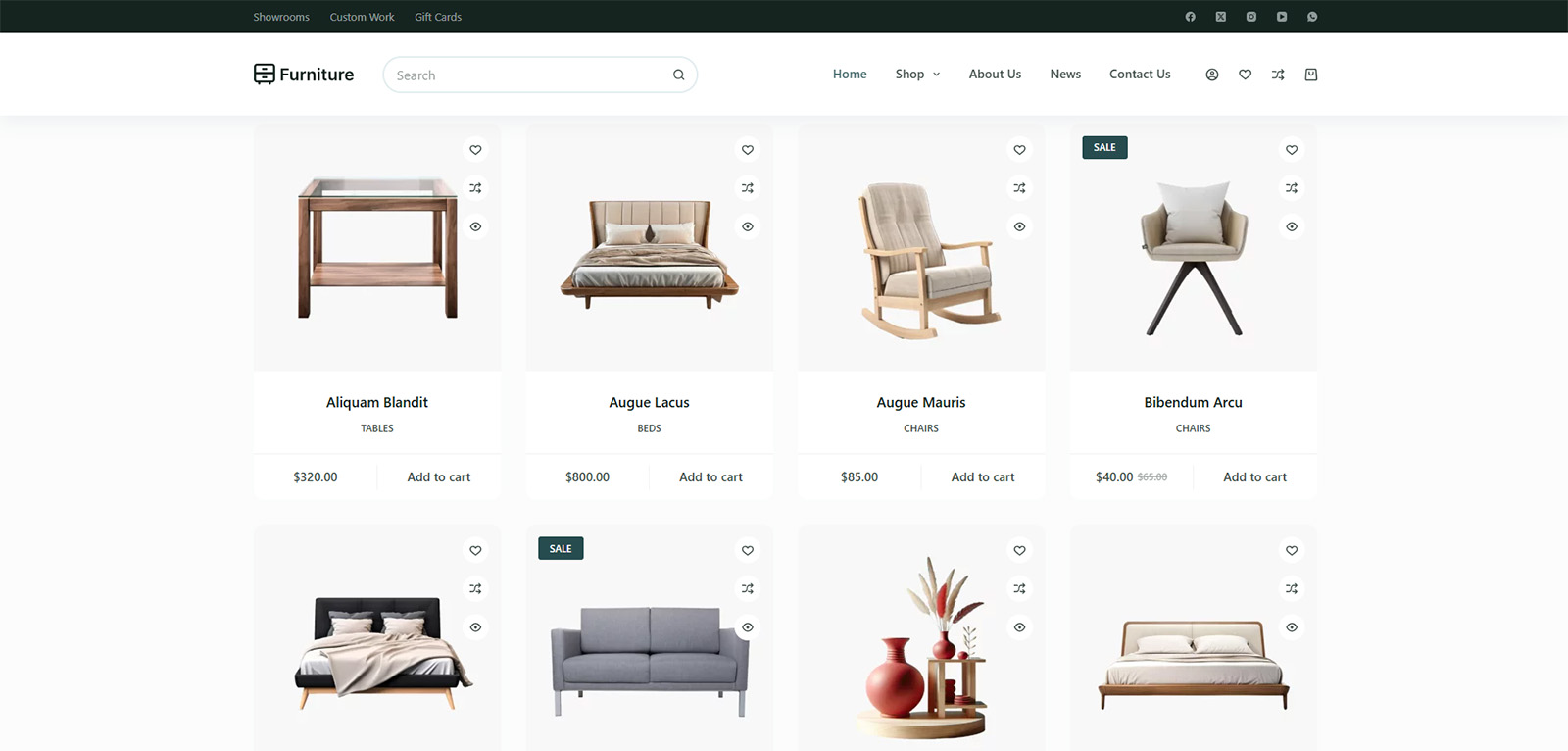 Clean product grid with pastel tones — user-friendly e-commerce site optimized for fast browsing