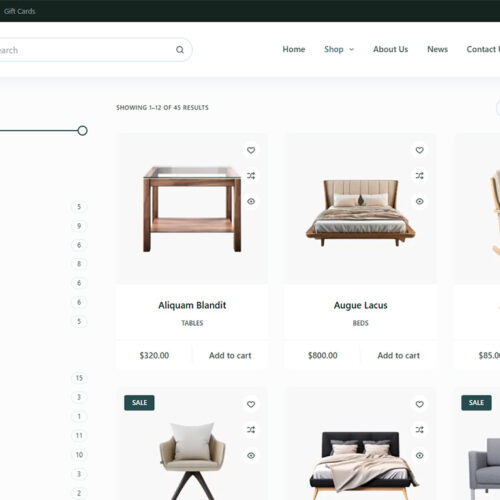 Wishlist and comparison interface — mobile responsive layout for seamless shopping experience