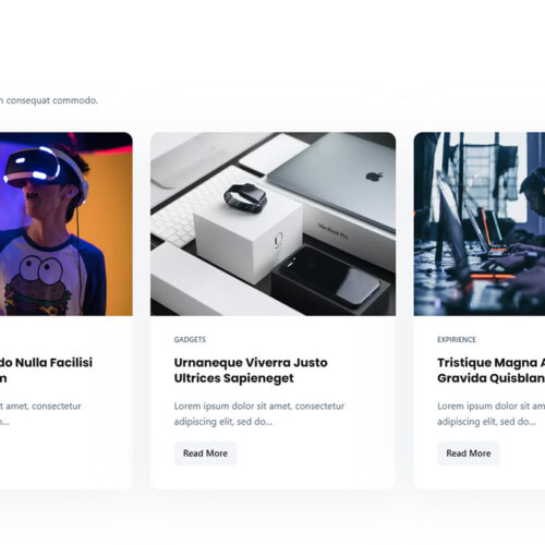Storefront layout for electronics and smart devices — modern web design ready to launch fast