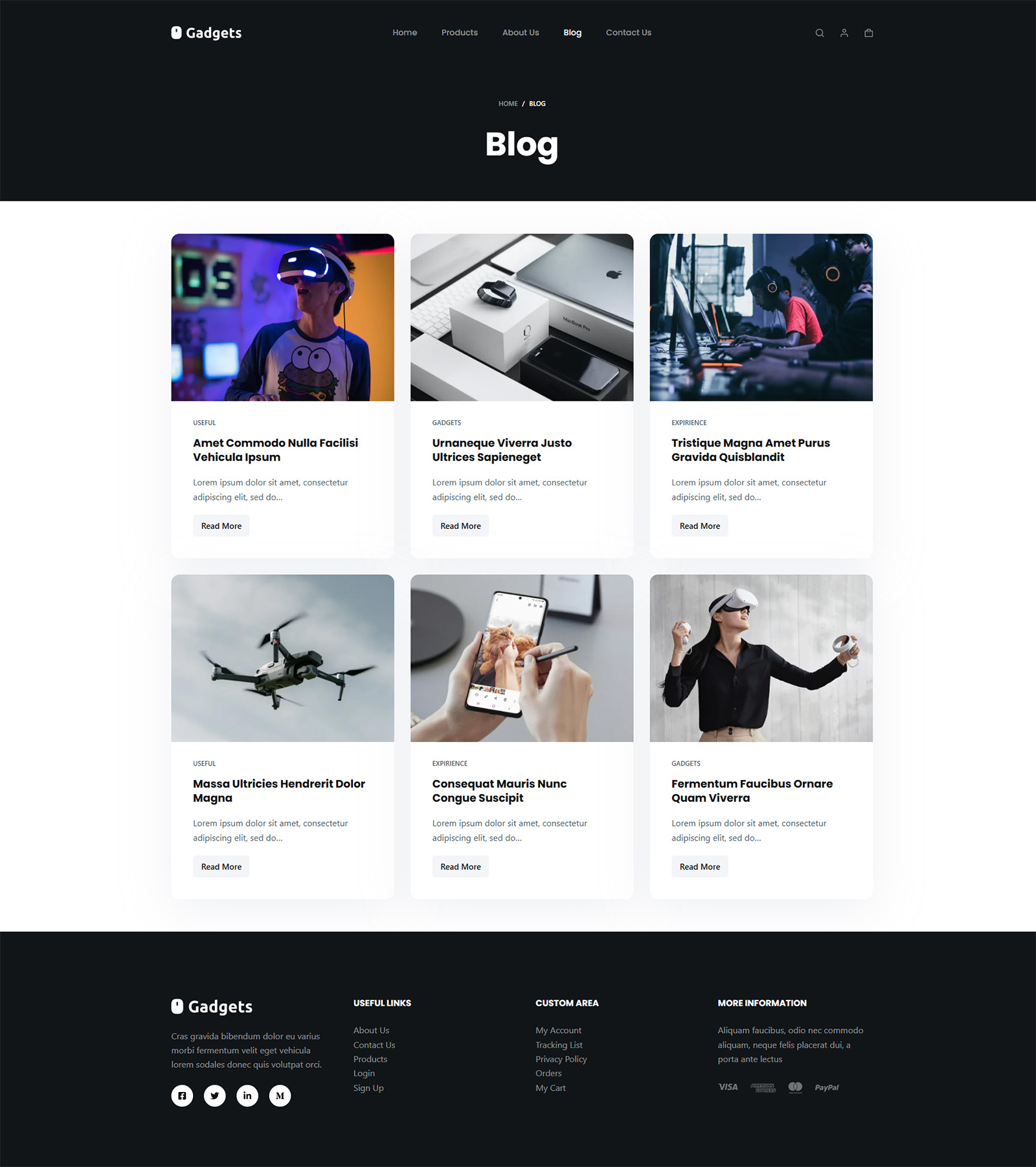 Minimalist homepage with smart navigation — buy website for business with no setup hassle