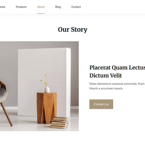 Homepage banner for new arrivals and promotions in modern WooCommerce design