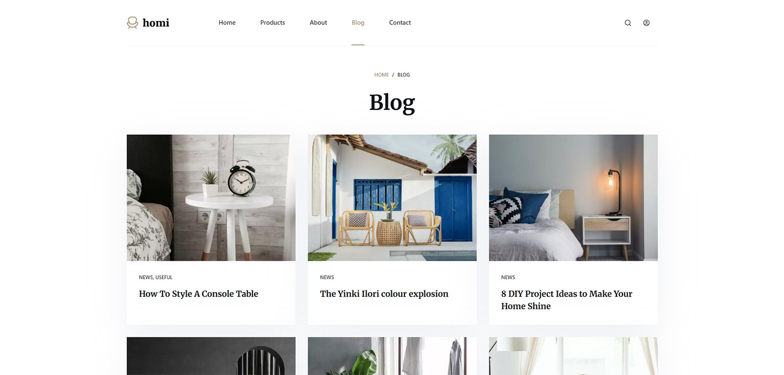 Blog layout designed for SEO and storytelling in minimalist WordPress site